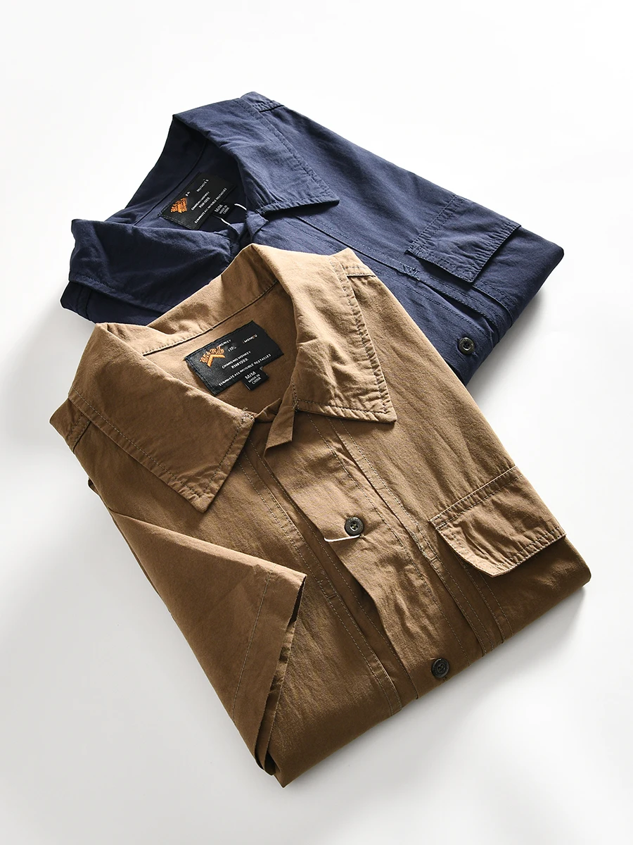 Pure Cotton Comfortable Breathable Men's Short Sleeve Shirt Casual Japanese Style Spring Summer New Arrival Workwear Single C...
Pure Cotton Comfortable Breathable Men's Short Sleeve Shirt Casual Japanese Style Spring Summer New Arrival Workwear Single C...