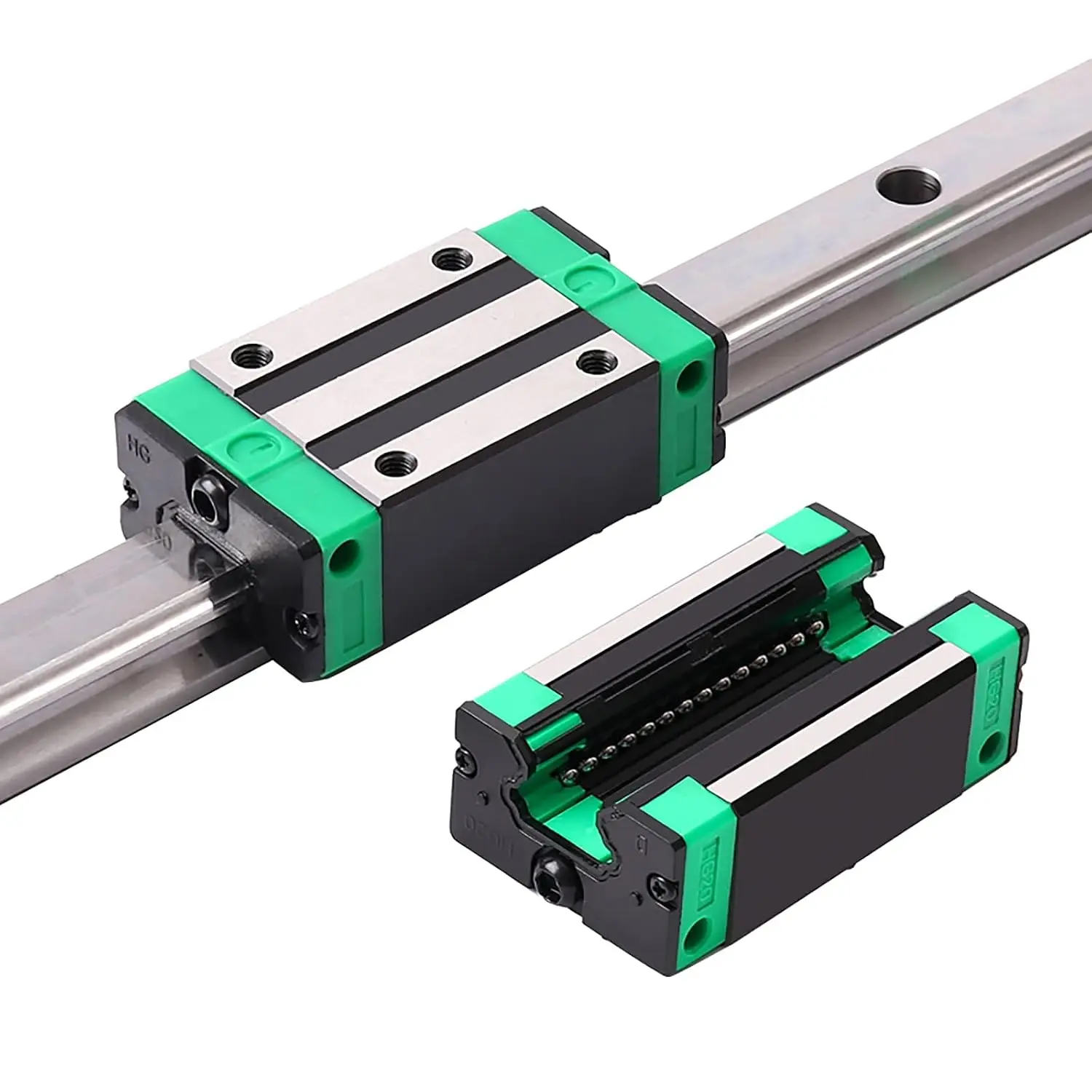 Square Linear Guideway Rail HGH15-47.24 inch / 1200mm +2Pcs HGH15 - CA Square Type Bearing Carriage Slider Block
Square Linear Guideway Rail HGH15-47.24 inch / 1200mm +2Pcs HGH15 - CA Square Type Bearing Carriage Slider Block