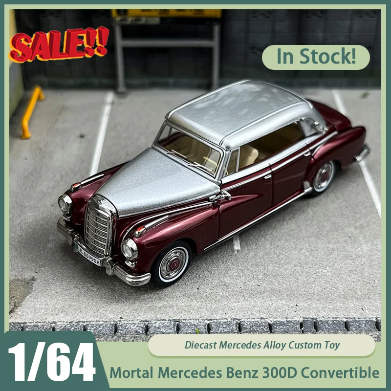 New In Stock Mortal 1:64 Mercedes Benz 300d Convertible Vintage Vintage Car Open Lid Car Alloy Miniature Diecast Mercedes Custom
New In Stock Mortal 1:64 Mercedes Benz 300d Convertible Vintage Vintage Car Open Lid Car Alloy Miniature Diecast Mercedes Custom
