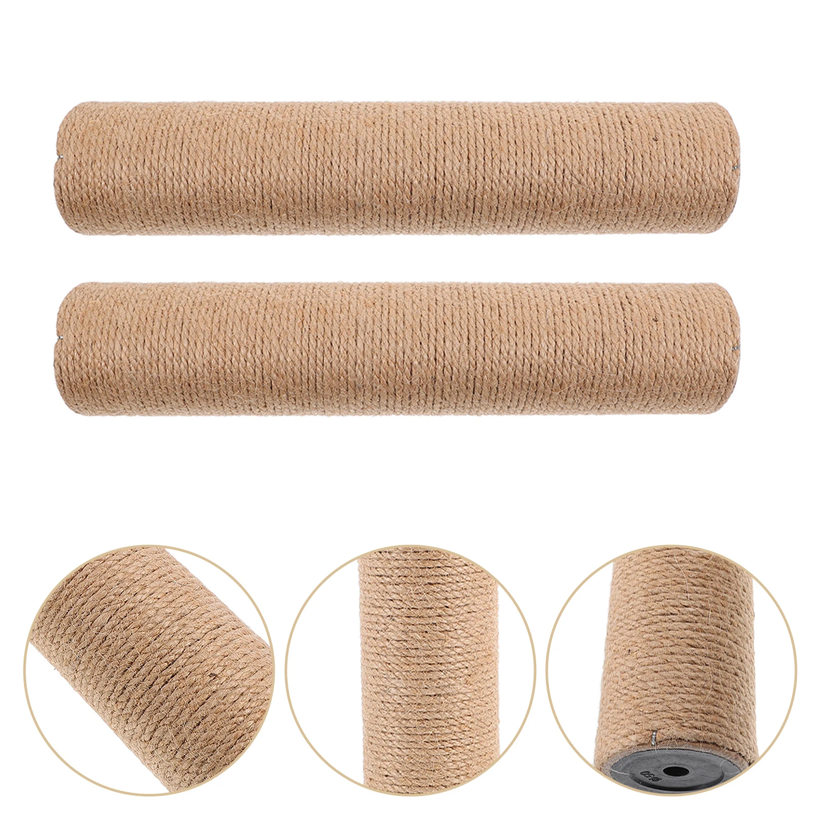 2Pcs Replacement Cat Scratching Post Pole Sisal Wrapped ABS Strong DIY Reusable Scratch Column for Indoor Cats Vertical Climbing
2Pcs Replacement Cat Scratching Post Pole Sisal Wrapped ABS Strong DIY Reusable Scratch Column for Indoor Cats Vertical Climbing
