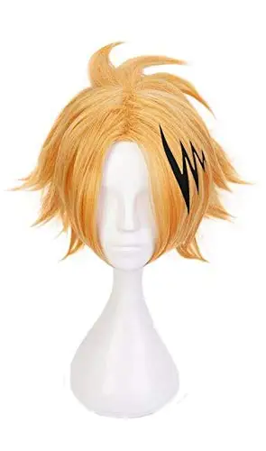 Парик для косплея PWEINCY BNHA Denki Kaminari с молнией зажим болта аксессуары для женщин
Парик для косплея PWEINCY BNHA Denki Kaminari с молнией зажим болта аксессуары для женщин