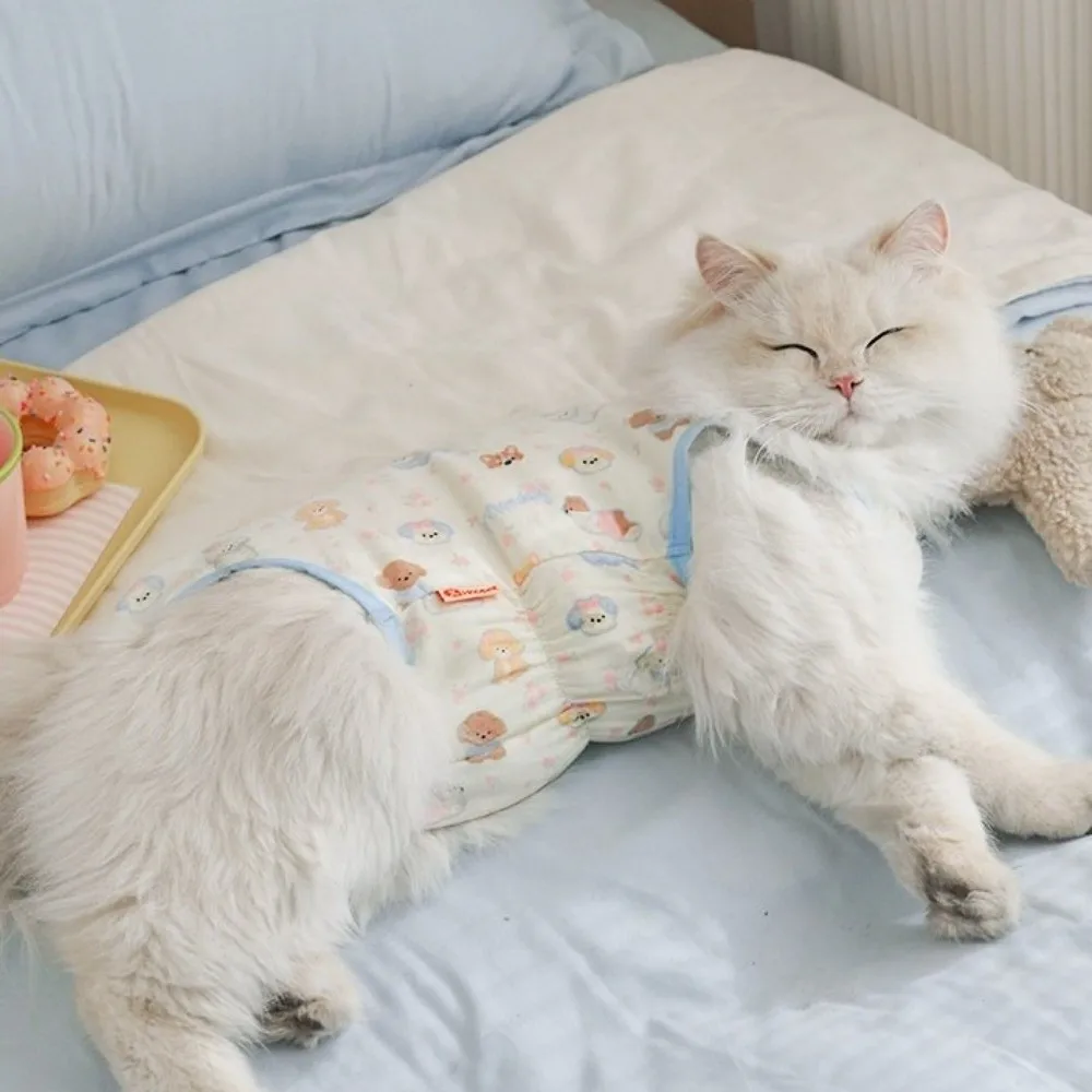 High Elasticity Cat Sterilization Suit Breathable Soft Cat Recovery Clothing Dog Pattern Comfortable Pet Anti-Licking Vest
High Elasticity Cat Sterilization Suit Breathable Soft Cat Recovery Clothing Dog Pattern Comfortable Pet Anti-Licking Vest
