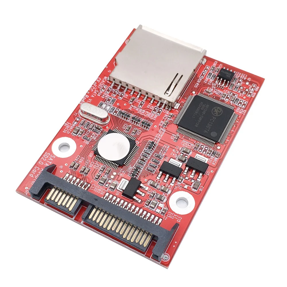 New MMC SD SDHC 2.0SATA To SD High-Speed Adapter Card SD Card To SATA Adapter HDD Secure Digital Conversion Adapter
New MMC SD SDHC 2.0SATA To SD High-Speed Adapter Card SD Card To SATA Adapter HDD Secure Digital Conversion Adapter
