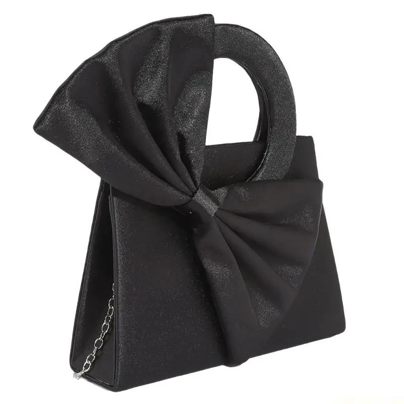 X90D Large Bows Decorated Handbag for Evening Event Women's Statement Clutch
X90D Large Bows Decorated Handbag for Evening Event Women's Statement Clutch