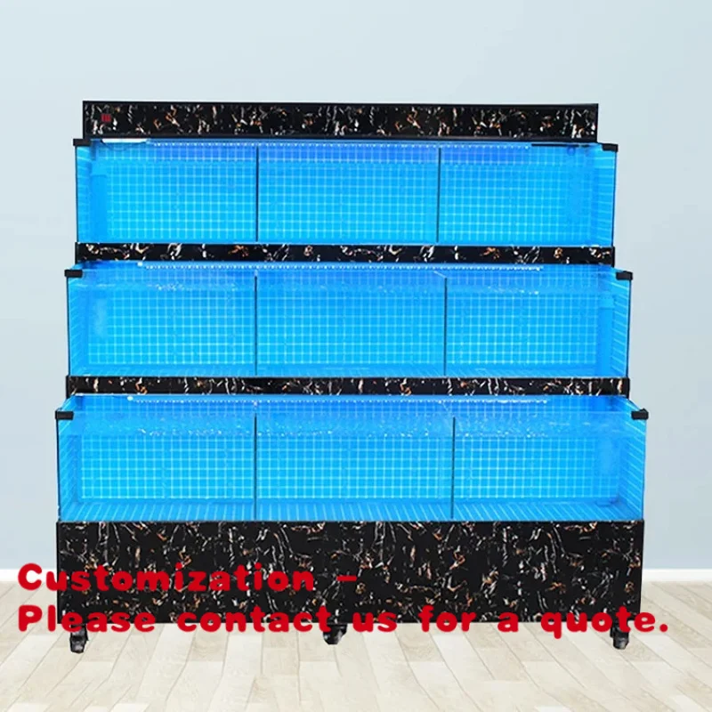 custom.Customizable Operation Aquarium Accessory Supermarket Restaurant Live Seafood Display Fish Made High G
custom.Customizable Operation Aquarium Accessory Supermarket Restaurant Live Seafood Display Fish Made High G