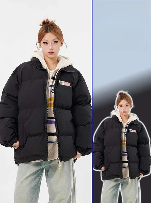 Женская утепленная хлопковая куртка больших размеров в стиле ретро, свободного кроя, с воротником-стойкой, теплая и комфортная зимняя верхняя одежда
Женская утепленная хлопковая куртка больших размеров в стиле ретро, свободного кроя, с воротником-стойкой, теплая и комфортная зимняя верхняя одежда