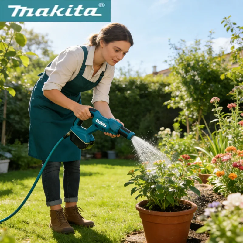 Makita DHW180 18V Lithium Battery Portable Cordless Pressure Washer Car Wash Gun with 5 Modes Outdoor Camping Garden 18V Makita
Makita DHW180 18V Lithium Battery Portable Cordless Pressure Washer Car Wash Gun with 5 Modes Outdoor Camping Garden 18V Makita