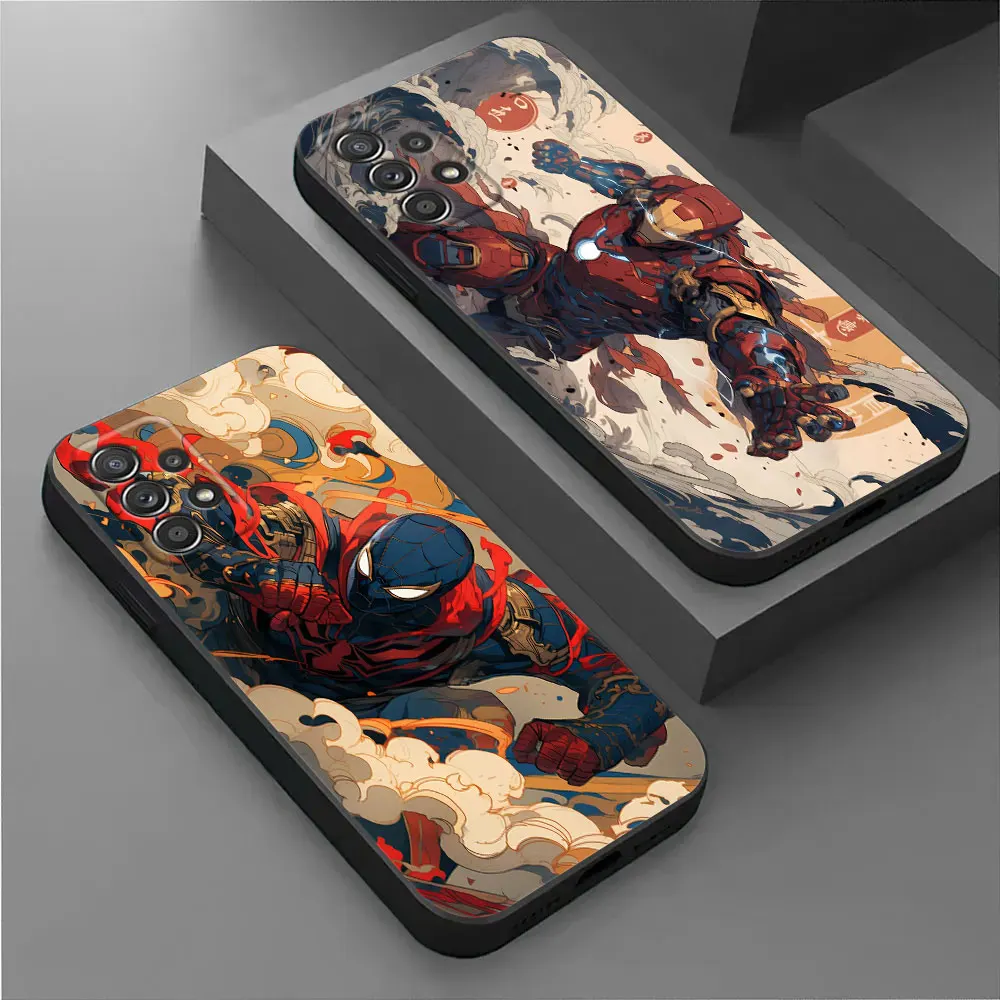 Art Marvel Spiderman Phone Case For Samsung Galaxy A17 A57 A37 5G A07 A55 A54 A34 A35 A25 A15 A56 A36 A26 A16 A06 Silicone Cover
Art Marvel Spiderman Phone Case For Samsung Galaxy A17 A57 A37 5G A07 A55 A54 A34 A35 A25 A15 A56 A36 A26 A16 A06 Silicone Cover