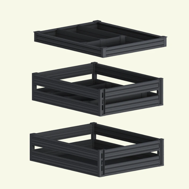 Pull-out sink bottom shelf with sliding drawers and storage basket, versatile modern design kitchen storage rack
Pull-out sink bottom shelf with sliding drawers and storage basket, versatile modern design kitchen storage rack