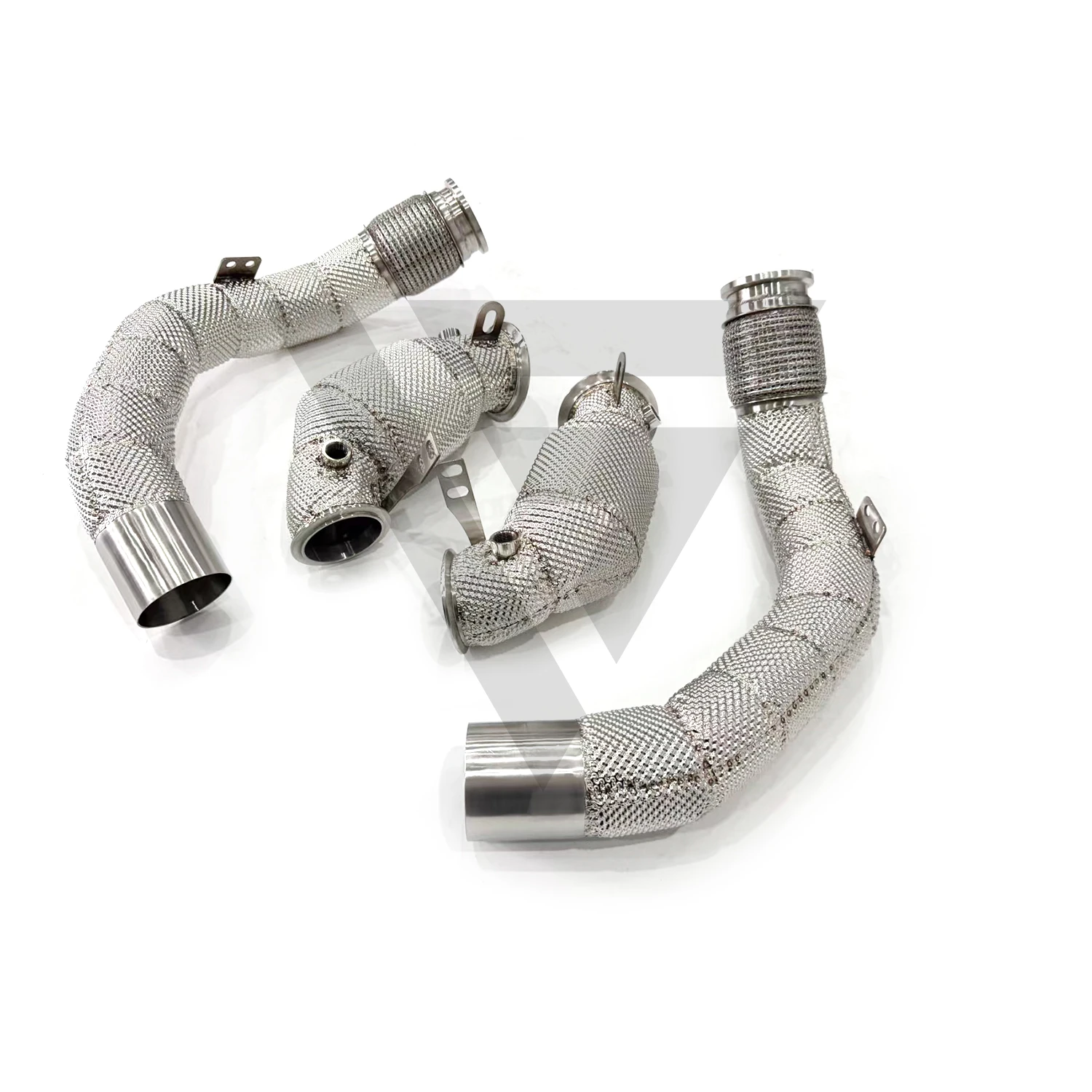 ECCF Sports Downpipe With Heat Shield For BMW X5M X6M F95 F96 Aggressive Exhaust Sound Performance Upgrade Easy Installation
ECCF Sports Downpipe With Heat Shield For BMW X5M X6M F95 F96 Aggressive Exhaust Sound Performance Upgrade Easy Installation