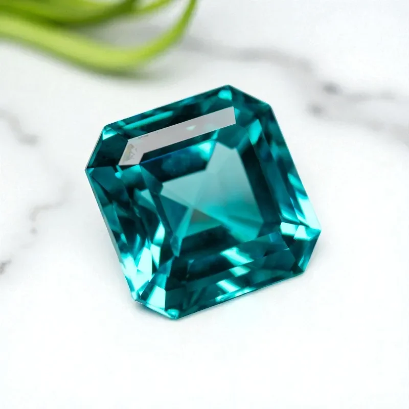 Top Lab Grown Sapphire Paraiba Asscher Cut Shape VVS1 Charms Diy Advanced Jewelry Making Materials Selectable Certificate
Top Lab Grown Sapphire Paraiba Asscher Cut Shape VVS1 Charms Diy Advanced Jewelry Making Materials Selectable Certificate