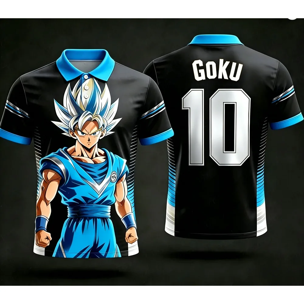 2026 Summer Good Looking Dragon Ball 3D Print Fashion Quick Dry Polo Shirt Men's Casual Breathable Business T-shirt
2026 Summer Good Looking Dragon Ball 3D Print Fashion Quick Dry Polo Shirt Men's Casual Breathable Business T-shirt
