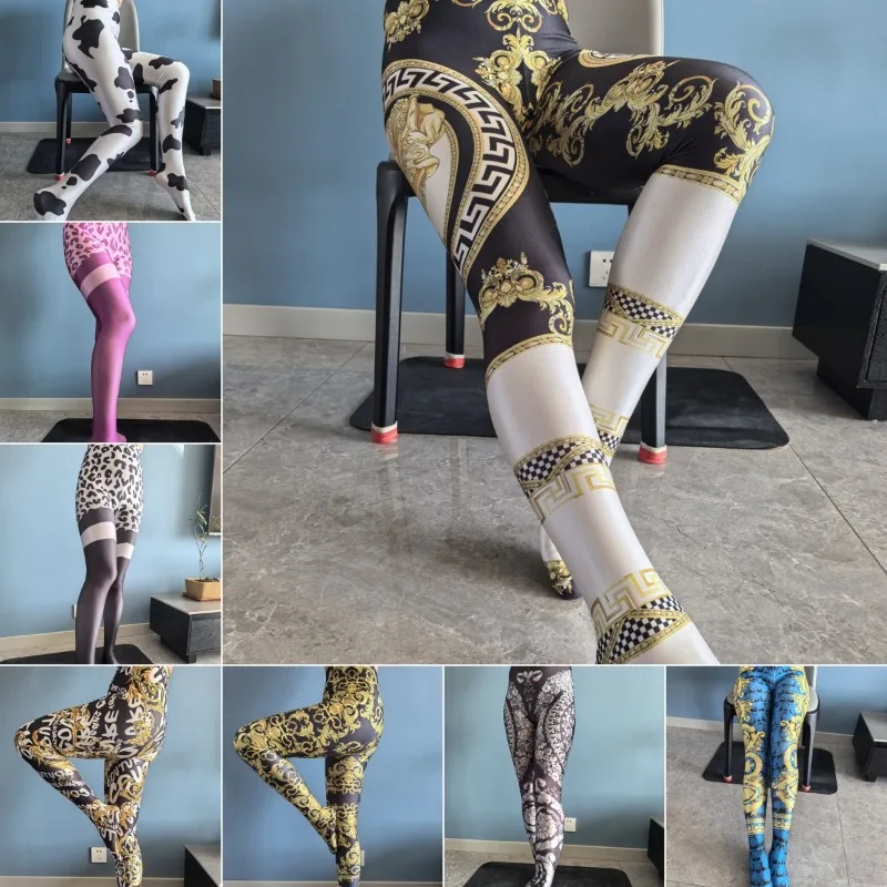 Plus Size Opaque Tights for Women Print Pantyhose Leggings Inelastic Fitness Pants High Waist Sports Workout Stage Sexy Stocking
Plus Size Opaque Tights for Women Print Pantyhose Leggings Inelastic Fitness Pants High Waist Sports Workout Stage Sexy Stocking