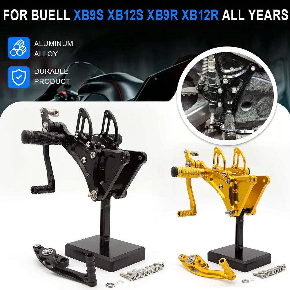 For BUELL XB12S XB12R XB9R XB9S Aluminum Motorcycle Rearset Footpeg Pedal Foot Peg Adjustable Footrest Rear Set Footrest
For BUELL XB12S XB12R XB9R XB9S Aluminum Motorcycle Rearset Footpeg Pedal Foot Peg Adjustable Footrest Rear Set Footrest