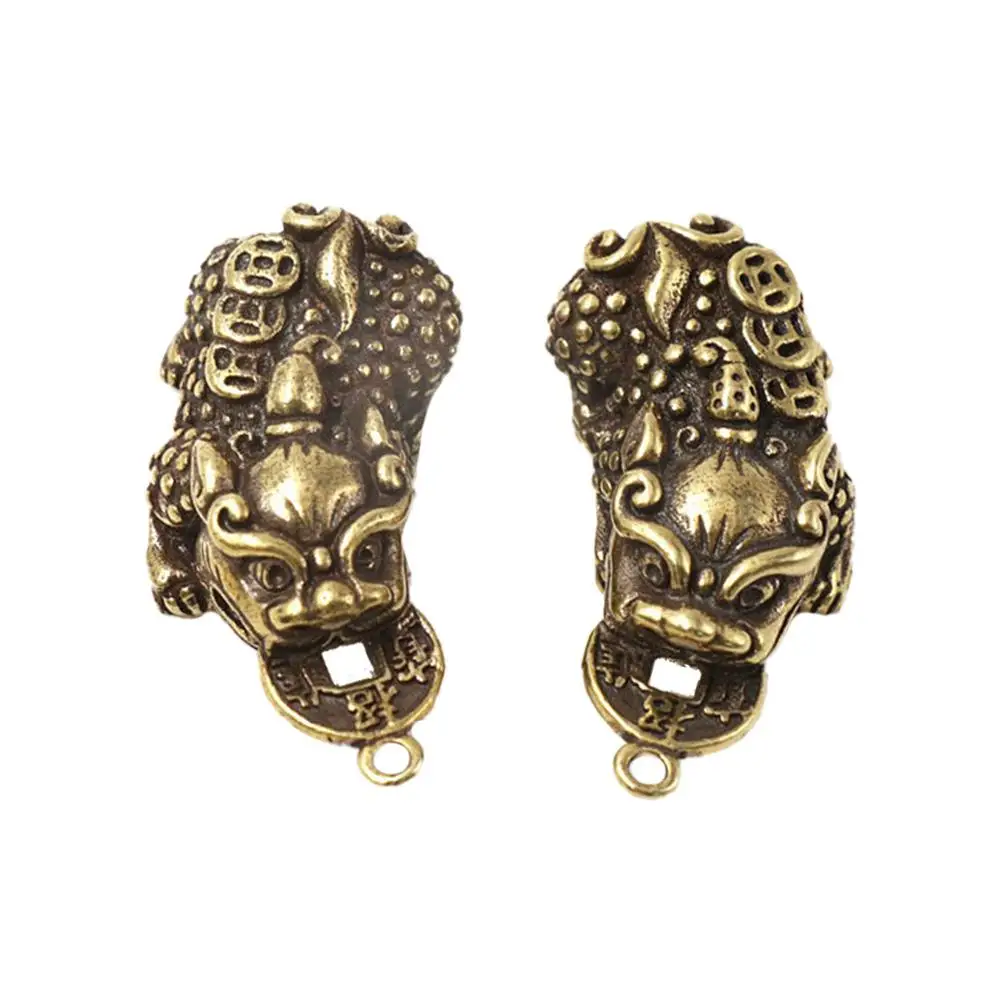 2 Pcs Key Pendant Charms Cute Chain Bracelet Brass Figurine Keychain for Backpack Man
2 Pcs Key Pendant Charms Cute Chain Bracelet Brass Figurine Keychain for Backpack Man