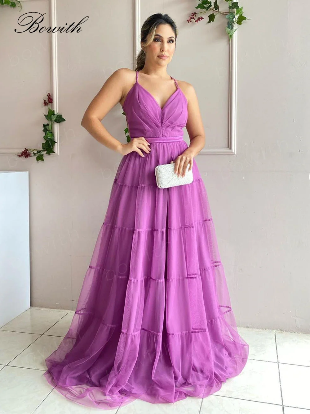 Bowith Fuchsia Evening Party Dresses for Women A Line Evening Gown Straps Formal Occasion Dresses vestidos de fiesta
Bowith Fuchsia Evening Party Dresses for Women A Line Evening Gown Straps Formal Occasion Dresses vestidos de fiesta