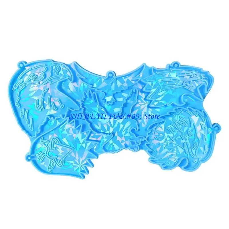 E21F Mold Silicone Jewelry Pendant Resin Mold Sparkling Epoxy Mold
E21F Mold Silicone Jewelry Pendant Resin Mold Sparkling Epoxy Mold