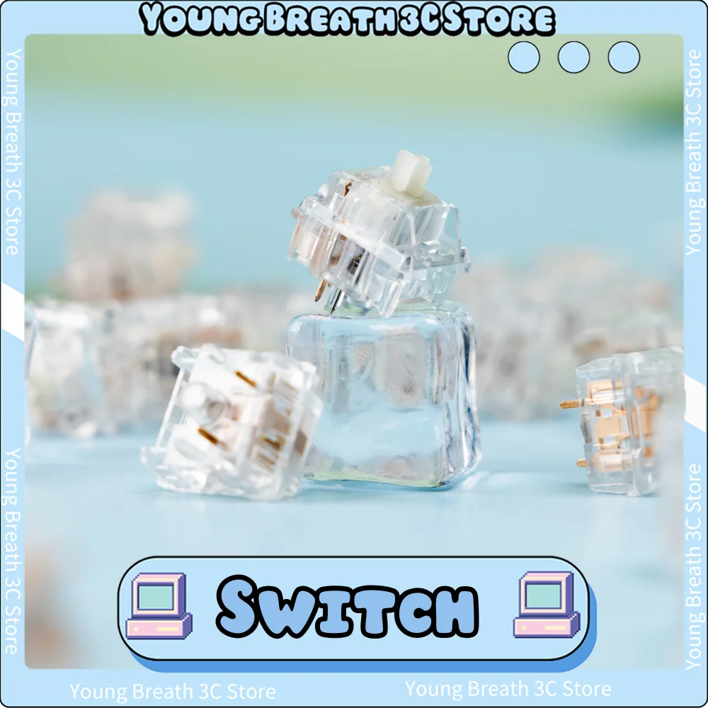 WYLAB x HMX Sugar Free Sprite Switch 37g/42g 70/90/110 Pcs Factory Run Quick Trigger for Keyboard Switch Custom Accessories
WYLAB x HMX Sugar Free Sprite Switch 37g/42g 70/90/110 Pcs Factory Run Quick Trigger for Keyboard Switch Custom Accessories