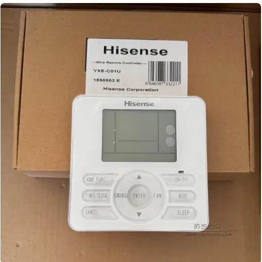 newHisense Central Air Conditioning Control Panel YXE-C01U1 (E)/2017379.7C Wire Controller YXE-D01U (E)
newHisense Central Air Conditioning Control Panel YXE-C01U1 (E)/2017379.7C Wire Controller YXE-D01U (E)