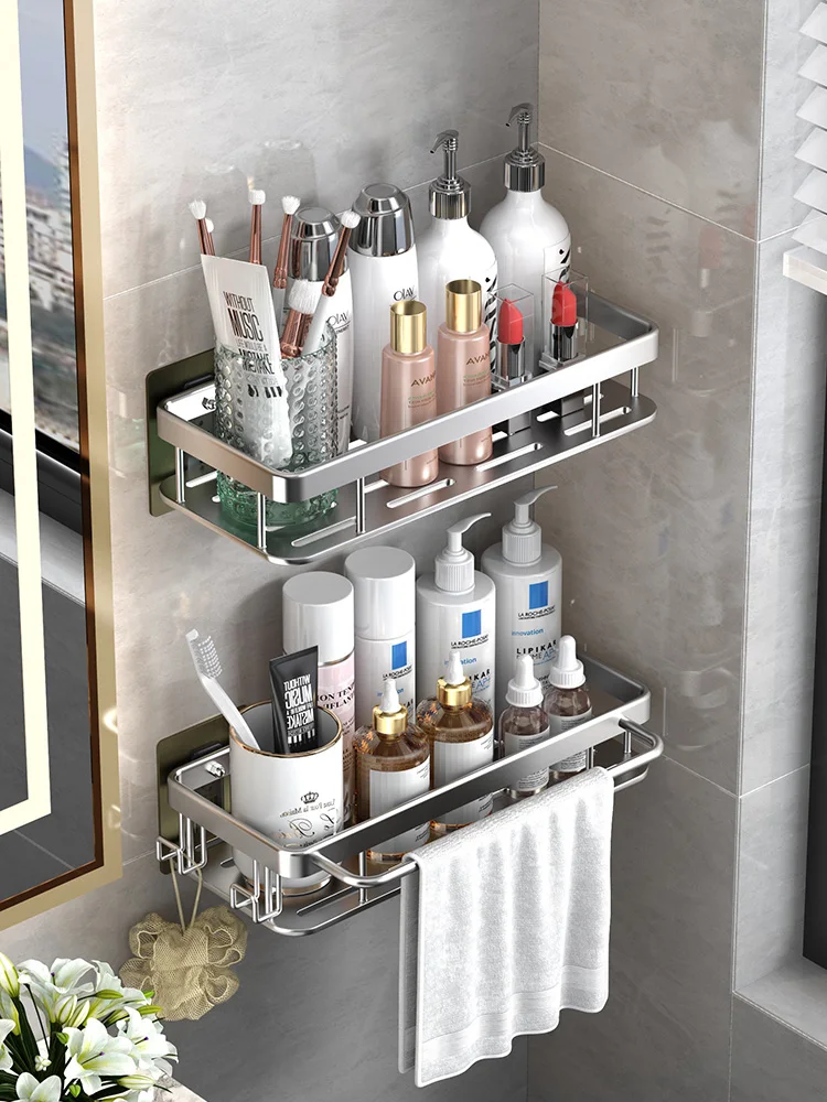The bathroom shelf is free of punching the bathroom toilet toilet wall to store the toilet toilet bathroom wall hanging
The bathroom shelf is free of punching the bathroom toilet toilet wall to store the toilet toilet bathroom wall hanging