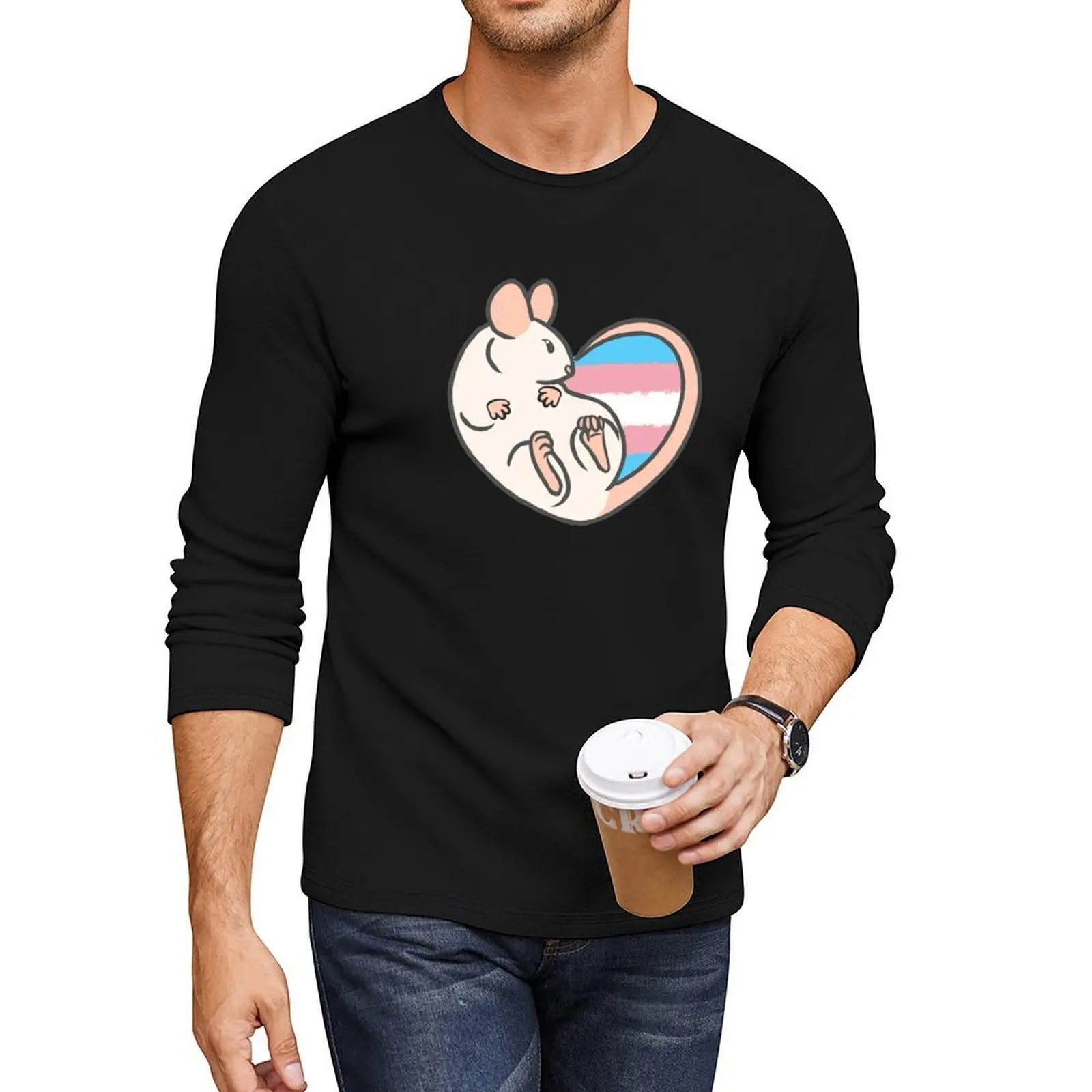 Pride Rat Trans Pride Long T-Shirt vintage clothes anime kawaii clothes mens t shirts pack
Pride Rat Trans Pride Long T-Shirt vintage clothes anime kawaii clothes mens t shirts pack