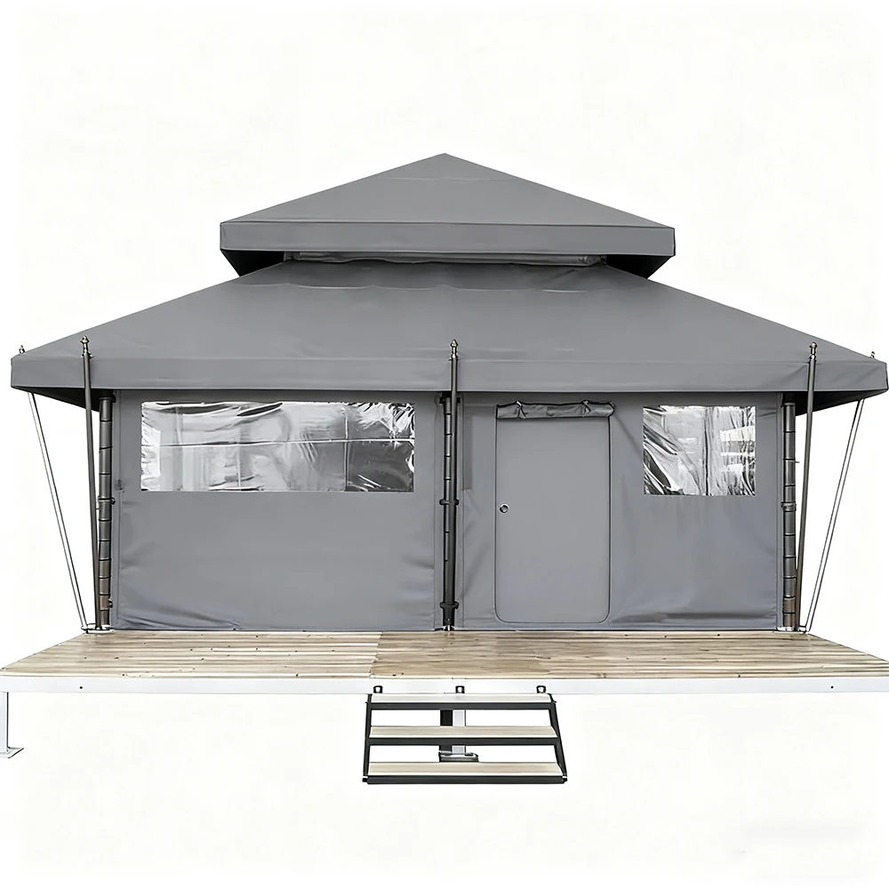 STLF Luxury Outdoor Tent Customizable 5m 6m Dimensions High Quality Comfortable Pattaya Hotel Bathroom Features for Resorts
STLF Luxury Outdoor Tent Customizable 5m 6m Dimensions High Quality Comfortable Pattaya Hotel Bathroom Features for Resorts