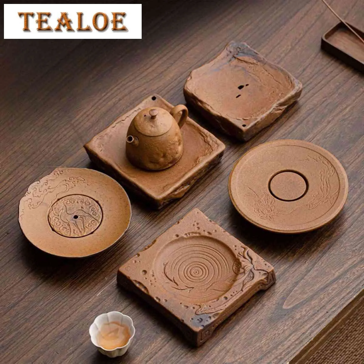 Sauce Glazed Water Storage Pot Bearing Holder Handmade Rough Pottery Dry Soaking Table Household Teaware Support Kung Fu Teaset
Sauce Glazed Water Storage Pot Bearing Holder Handmade Rough Pottery Dry Soaking Table Household Teaware Support Kung Fu Teaset