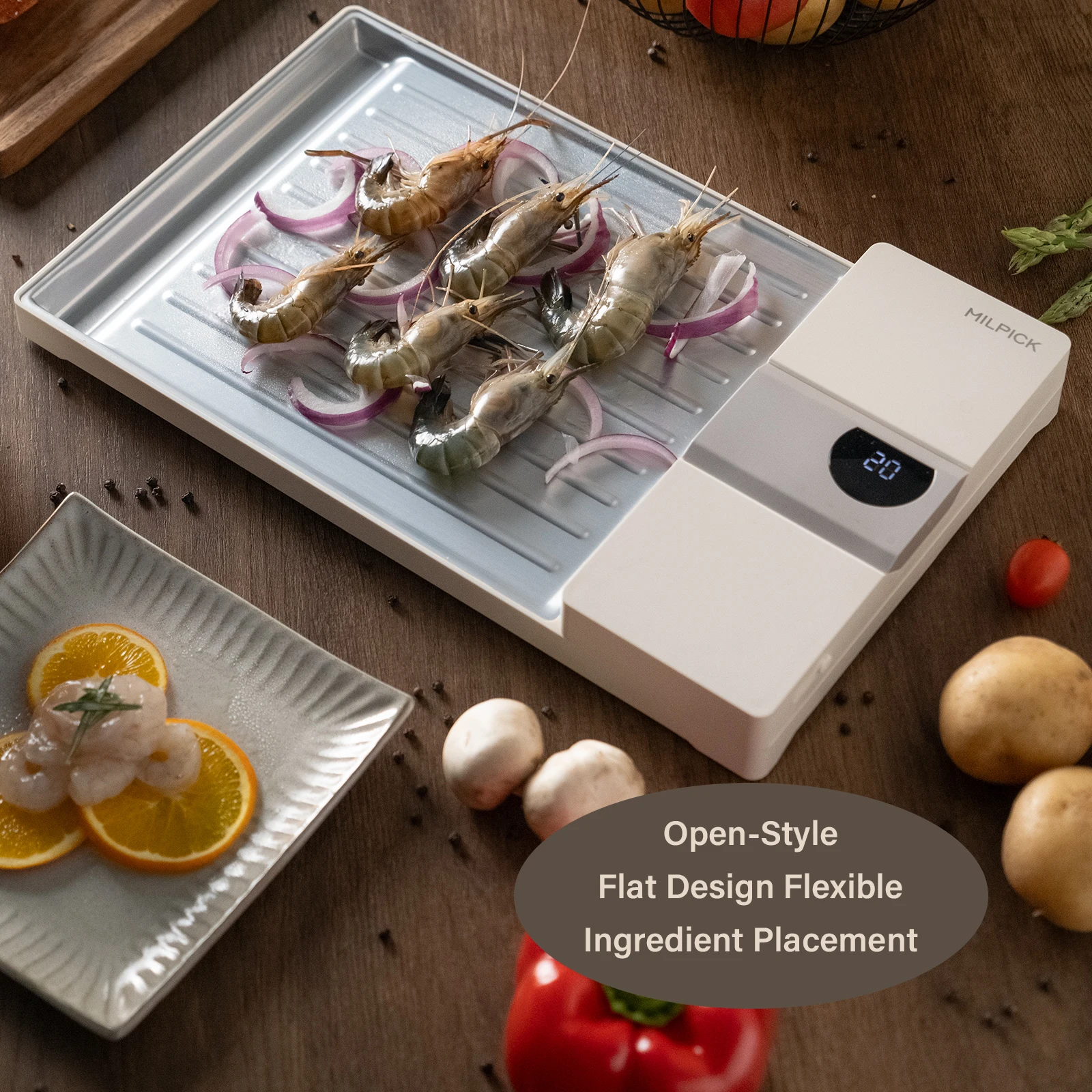 Kitchen Household Smart Tool Multifunctional Rapid Fast Quick Frozen Steak Food Thawer Defroster Meat Thawing Defrosting Tray
Kitchen Household Smart Tool Multifunctional Rapid Fast Quick Frozen Steak Food Thawer Defroster Meat Thawing Defrosting Tray