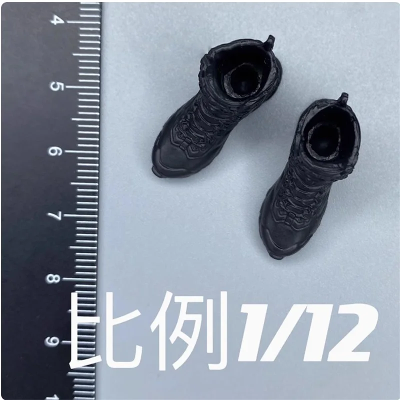 1/12 Scale Soldier Accessories Trend Black Boots Shoes Model Toy For 6'' Action Figure Body In Stock
1/12 Scale Soldier Accessories Trend Black Boots Shoes Model Toy For 6'' Action Figure Body In Stock