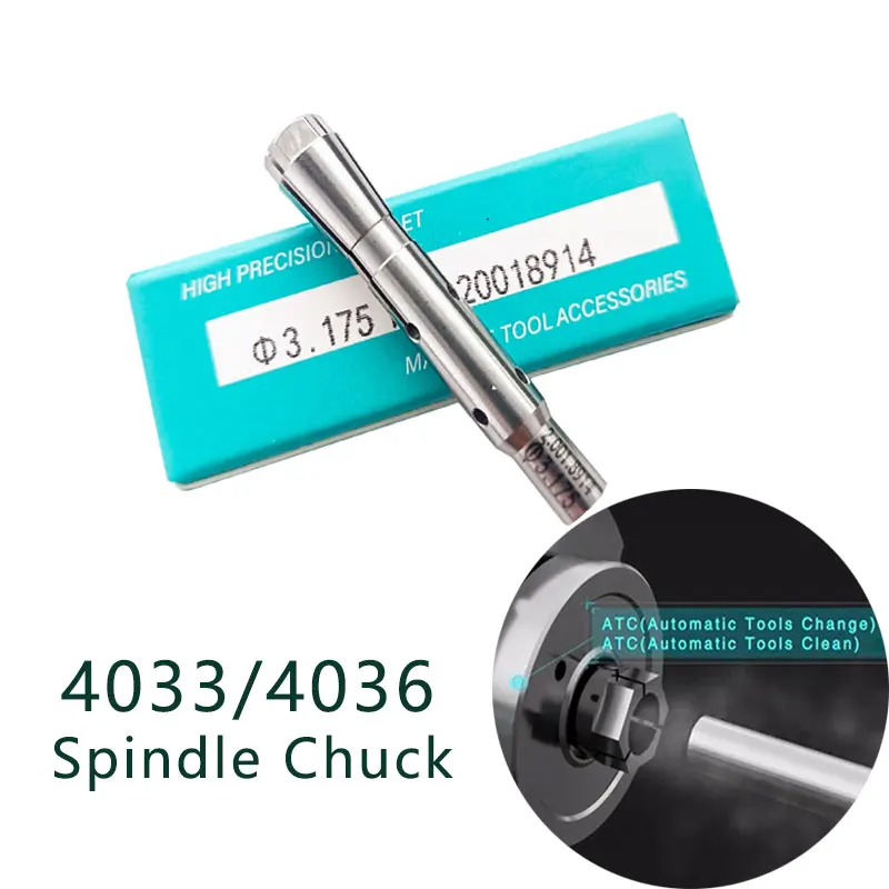 ATC Chuck 4036 4033 ATC Spindle Collet Chuck 3.175 Automatic Tool Change Clean CNC Lathe Chuck VEYER
ATC Chuck 4036 4033 ATC Spindle Collet Chuck 3.175 Automatic Tool Change Clean CNC Lathe Chuck VEYER