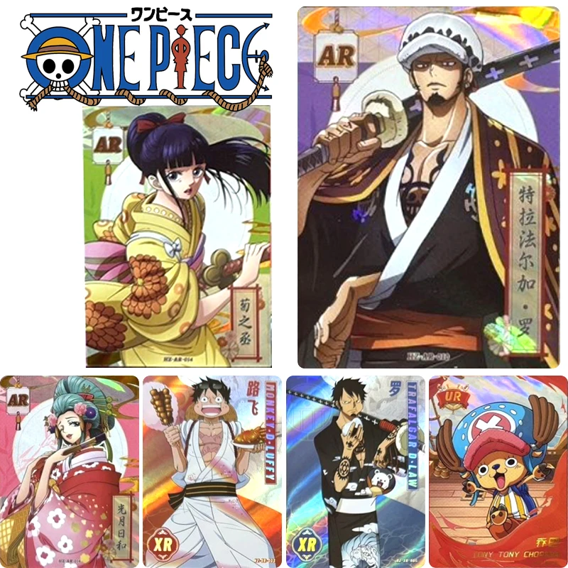 Kano ONE PIECE AR XR card Yamato Trafalgar D. Water Law Sabo rare Collection card Christmas birthday gift Game toys
Kano ONE PIECE AR XR card Yamato Trafalgar D. Water Law Sabo rare Collection card Christmas birthday gift Game toys