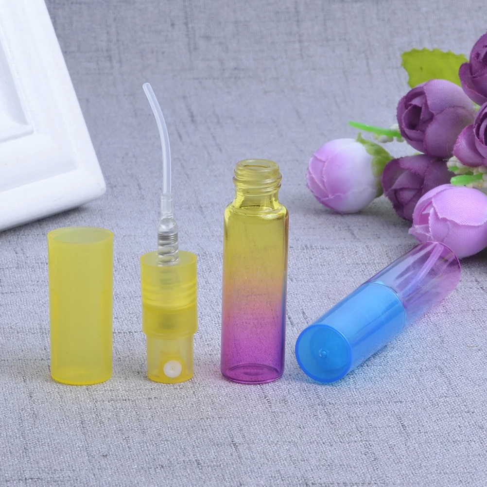 12pcs Spray Bottle Compact Gradient Storage Containers Travel Holder Rainbow Perfume Eyelash Reusable Portable Eco Friendly
12pcs Spray Bottle Compact Gradient Storage Containers Travel Holder Rainbow Perfume Eyelash Reusable Portable Eco Friendly