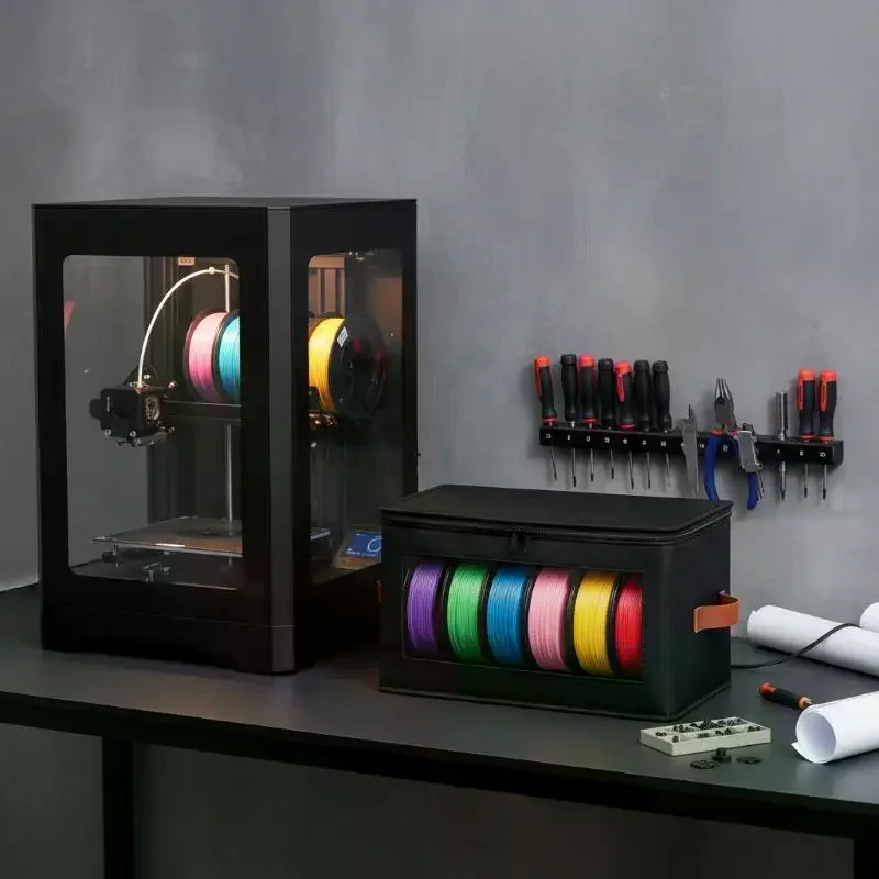 3D Printing Filament Storage Bag & Rack Set, Moisture-Proof Containers for Home Office & Workshop Organization
3D Printing Filament Storage Bag & Rack Set, Moisture-Proof Containers for Home Office & Workshop Organization