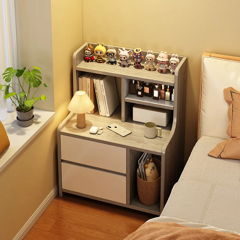Small bedside household bedroom rack Side rental room storage locker
Small bedside household bedroom rack Side rental room storage locker