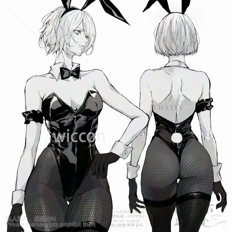Pre-sell Anime Game Nierr Anime 2B A2 Fanart Costume Rabbit Cute Lingeries Sexy Girls Woman Temptation Bunny Suit Customized
Pre-sell Anime Game Nierr Anime 2B A2 Fanart Costume Rabbit Cute Lingeries Sexy Girls Woman Temptation Bunny Suit Customized