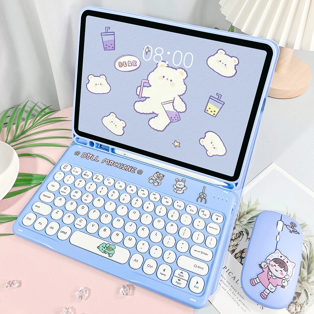 Magic Keyboard Wireless Mouse Cute Cartoon For Mini 6 Bluetooth Keyboard IPad Pro 11 Case 2021 2020 IPad Air 4 Case 10.2 9th
Magic Keyboard Wireless Mouse Cute Cartoon For Mini 6 Bluetooth Keyboard IPad Pro 11 Case 2021 2020 IPad Air 4 Case 10.2 9th