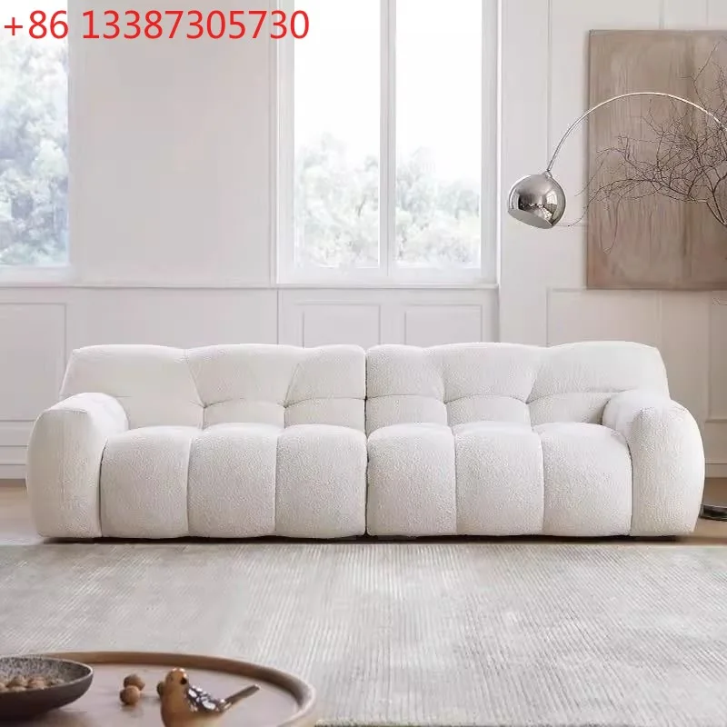 Cream wind candy sofa snowflake velvet light French light luxury retro sofa
Cream wind candy sofa snowflake velvet light French light luxury retro sofa