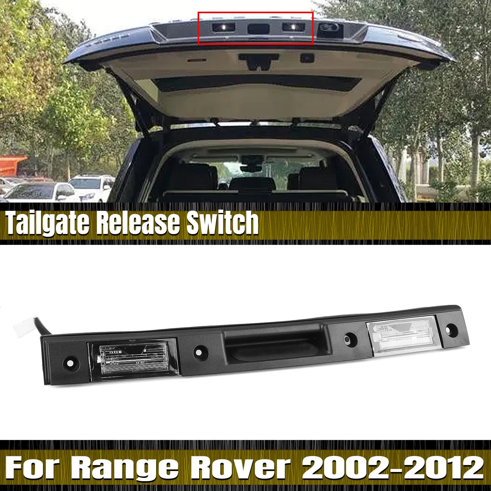 Tailgate Trunk Lock Release Switch Handle Bar Rear Door Control Kit For Land Rover Range Rover L322 2002-2012 51138265649
Tailgate Trunk Lock Release Switch Handle Bar Rear Door Control Kit For Land Rover Range Rover L322 2002-2012 51138265649