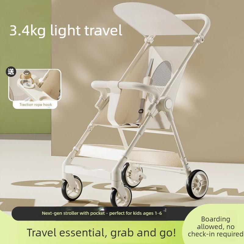 Pocket Baby Stroller with Compact Folding Shock Absorbing Wheels Removable Tray and Airplane Friendly Travel Design
Pocket Baby Stroller with Compact Folding Shock Absorbing Wheels Removable Tray and Airplane Friendly Travel Design