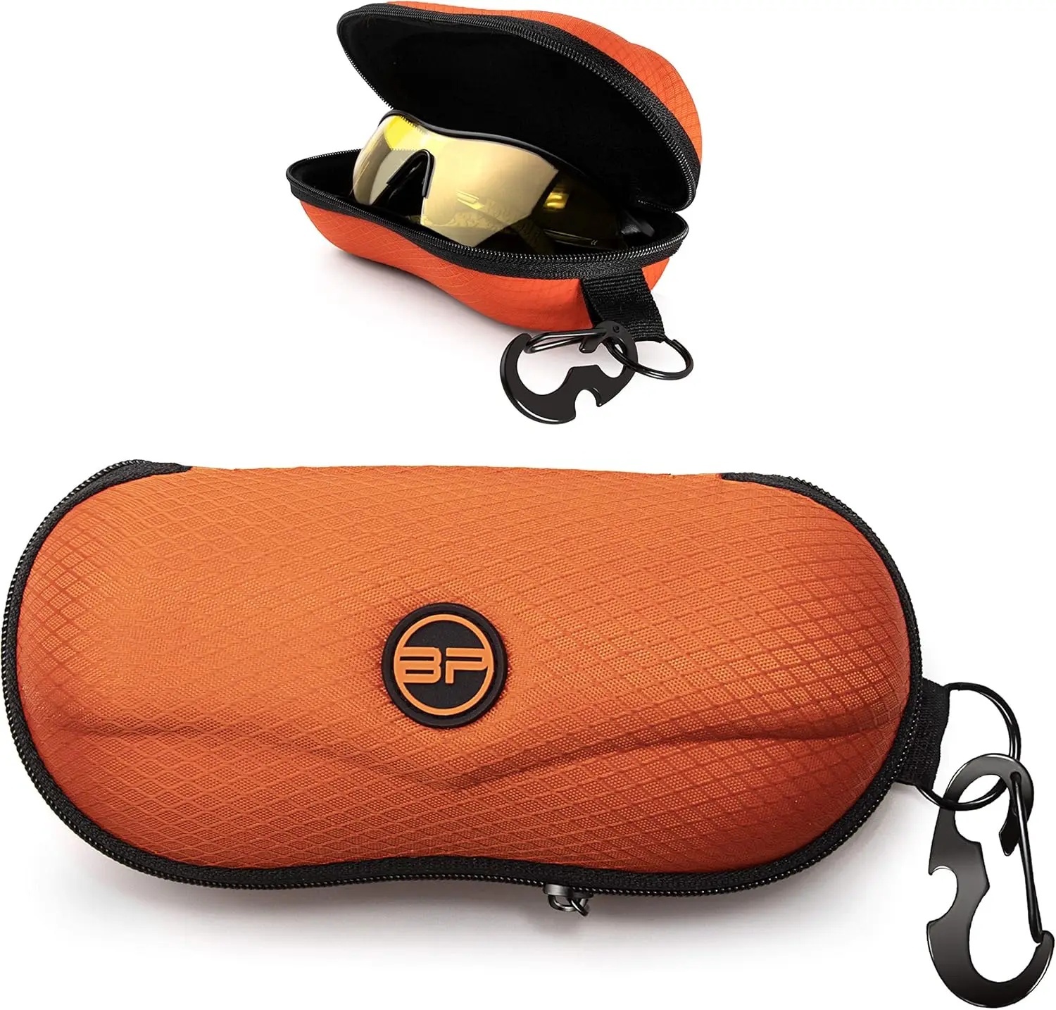 Полужесткий футляр для очков из ЭВА с металлическим зажимом, портативное хранение для солнцезащитных очков
Полужесткий футляр для очков из ЭВА с металлическим зажимом, портативное хранение для солнцезащитных очков