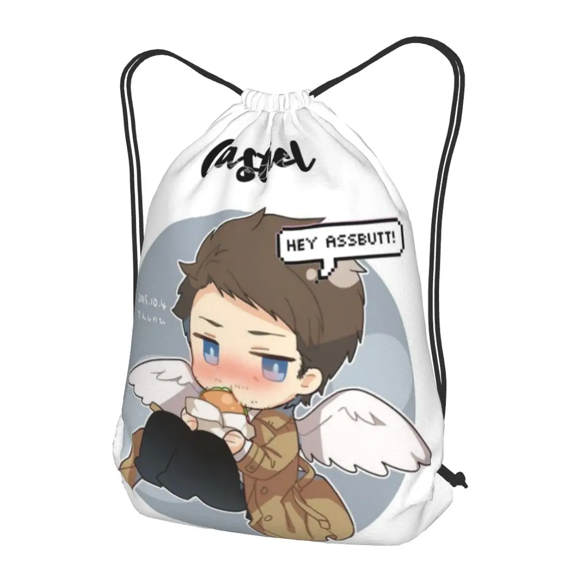Castiel FBI Badge Backpacks Casual Drawstring Bags Sundries Bag Book Bags for Travel School
Castiel FBI Badge Backpacks Casual Drawstring Bags Sundries Bag Book Bags for Travel School