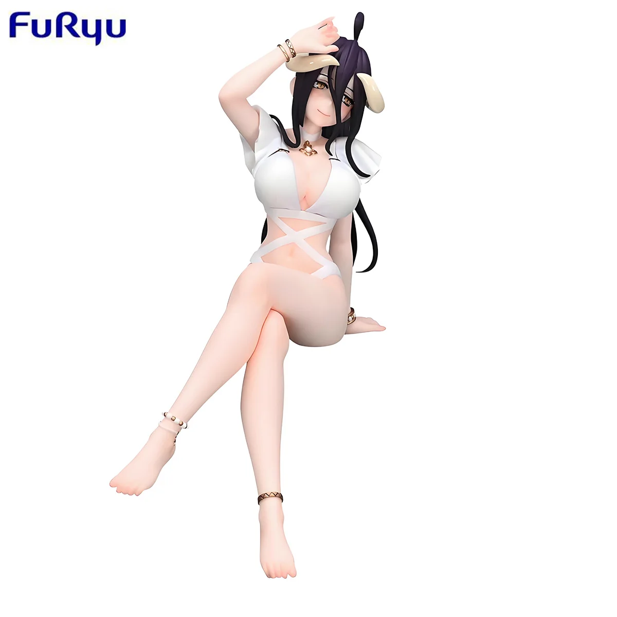 In Stock FuRyu Noodle Stopper OVERLORD ALBEDO -Swimming Wear Ver.- PVC 16CM Anime Action Figures Model Collection Toy 
In Stock FuRyu Noodle Stopper OVERLORD ALBEDO -Swimming Wear Ver.- PVC 16CM Anime Action Figures Model Collection Toy