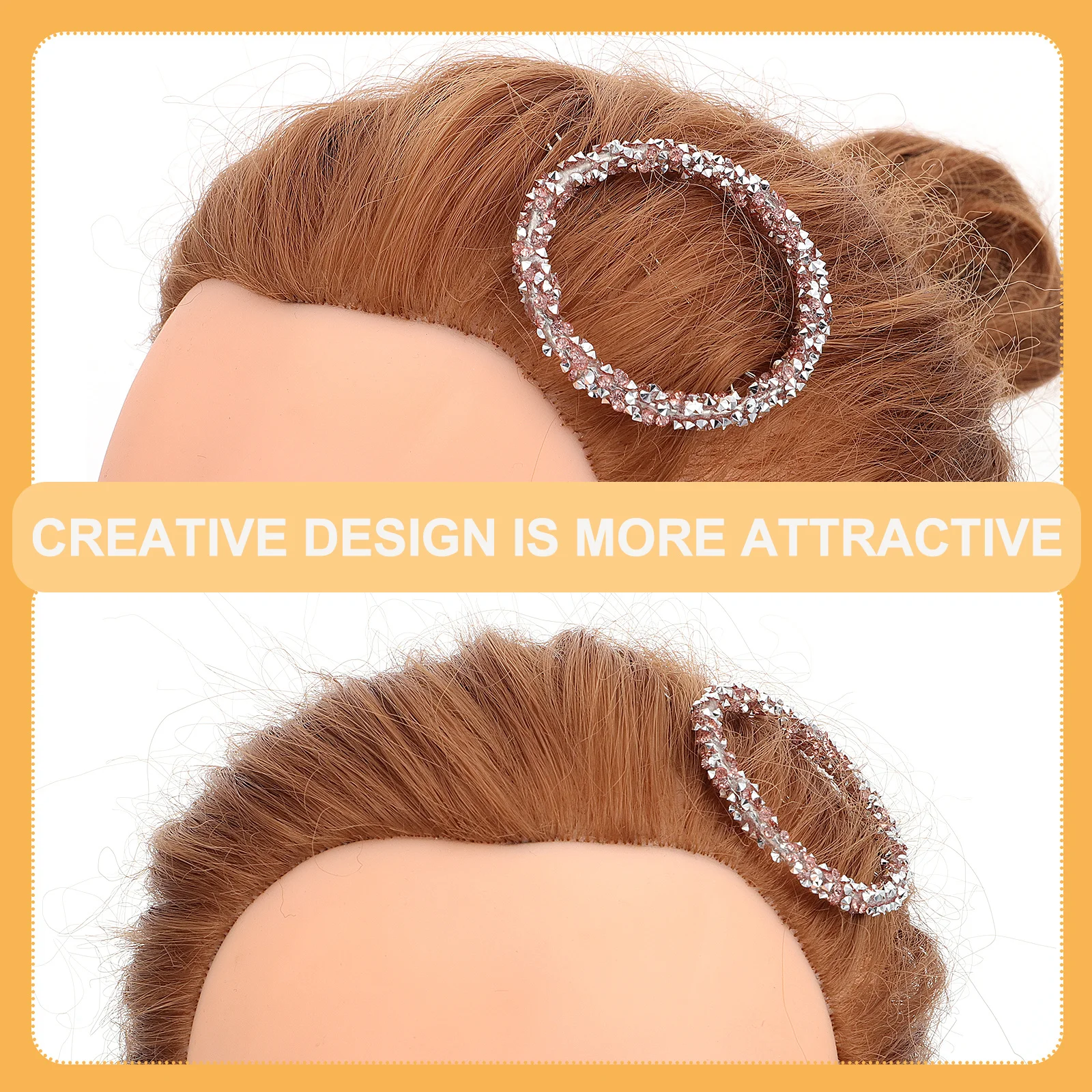 3pcs Full Diamond Clips Round Alloy Crystal Hairpin Elegant Hair Accessories Women Rhinestone Barrette Durable Hair Trinket
3pcs Full Diamond Clips Round Alloy Crystal Hairpin Elegant Hair Accessories Women Rhinestone Barrette Durable Hair Trinket