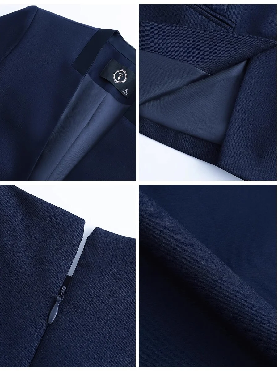 Женский костюм Royal Blue Spring Faion Dr Set Long Sve Commute Sle, комплект из двух предметов для взрослых, весенне-осенняя одежда
Женский костюм Royal Blue Spring Faion Dr Set Long Sve Commute Sle, комплект из двух предметов для взрослых, весенне-осенняя одежда