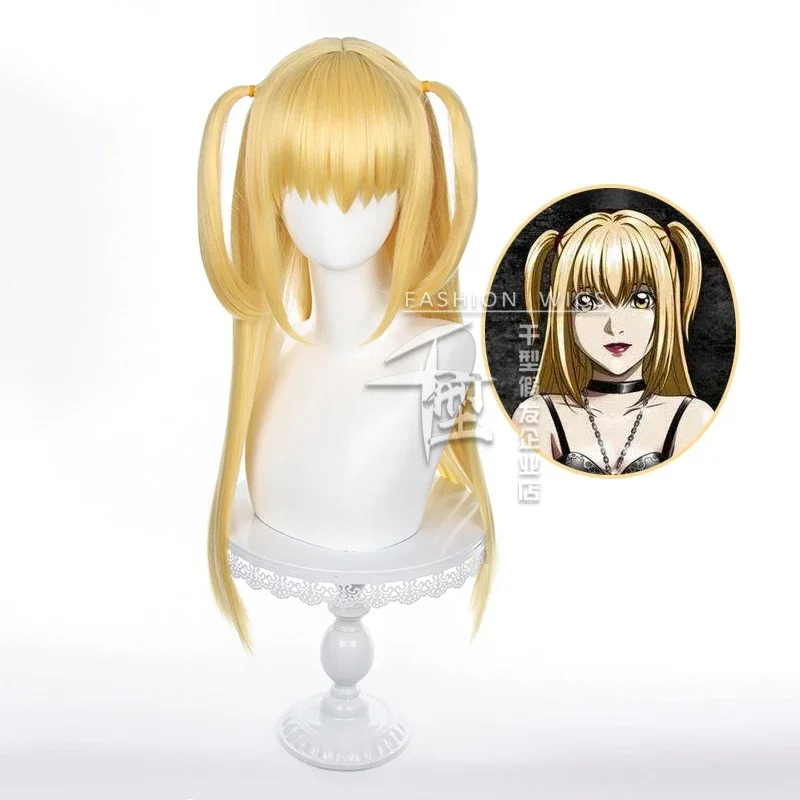 Аниме Женщины Death Note Косплей Золотые Длинные Волосы Миса Амане Хэллоуин Ролевые Игры Парики Парик MN3
Аниме Женщины Death Note Косплей Золотые Длинные Волосы Миса Амане Хэллоуин Ролевые Игры Парики Парик MN3