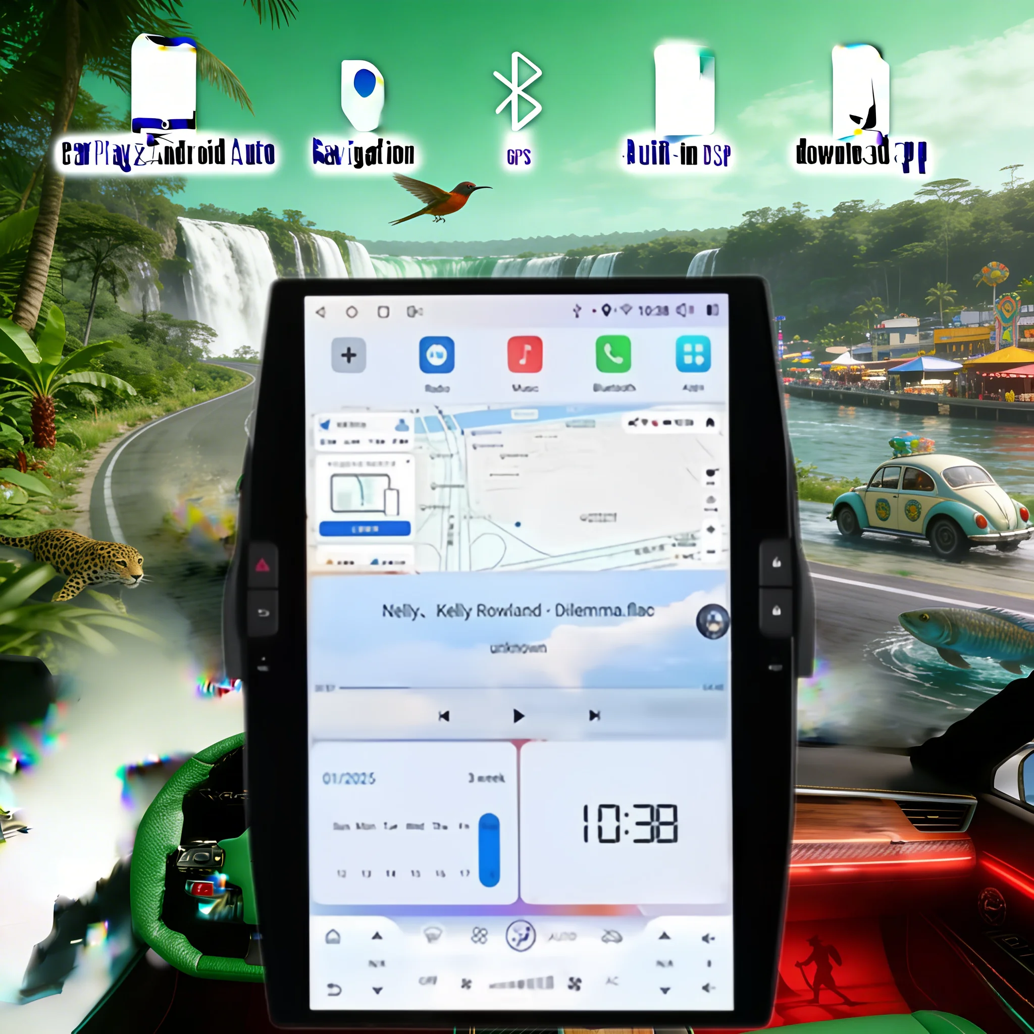 14.5" Android 14 CarPlay Auto For Chevrolet Camaro 2010 2011 2012-2015 Screen Car Radio Multimedia Stereo Player GPS Head Unit
14.5" Android 14 CarPlay Auto For Chevrolet Camaro 2010 2011 2012-2015 Screen Car Radio Multimedia Stereo Player GPS Head Unit