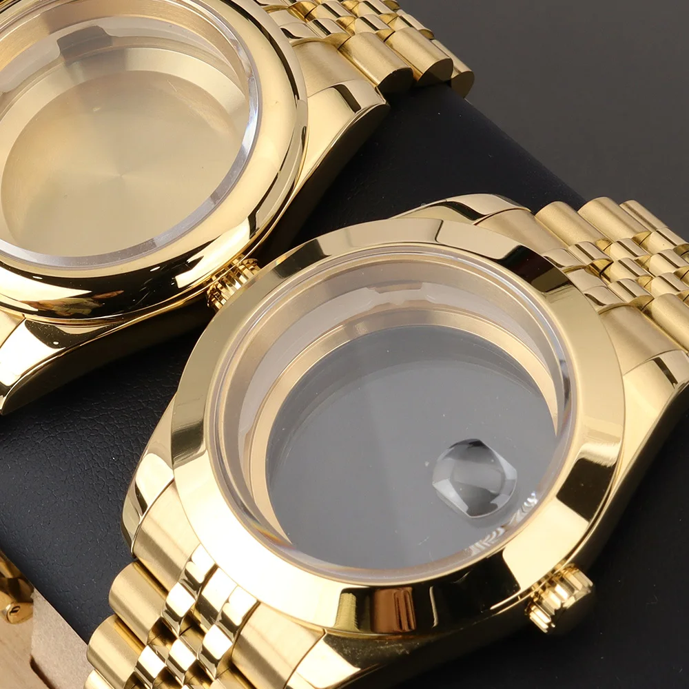 36mm/39mm Bevel Edge Watch Case for Air King Explorer Style NH35 NH36 NH70 Miyota 8215 Sapphire Crystal Glass Glide Lock Strap
36mm/39mm Bevel Edge Watch Case for Air King Explorer Style NH35 NH36 NH70 Miyota 8215 Sapphire Crystal Glass Glide Lock Strap