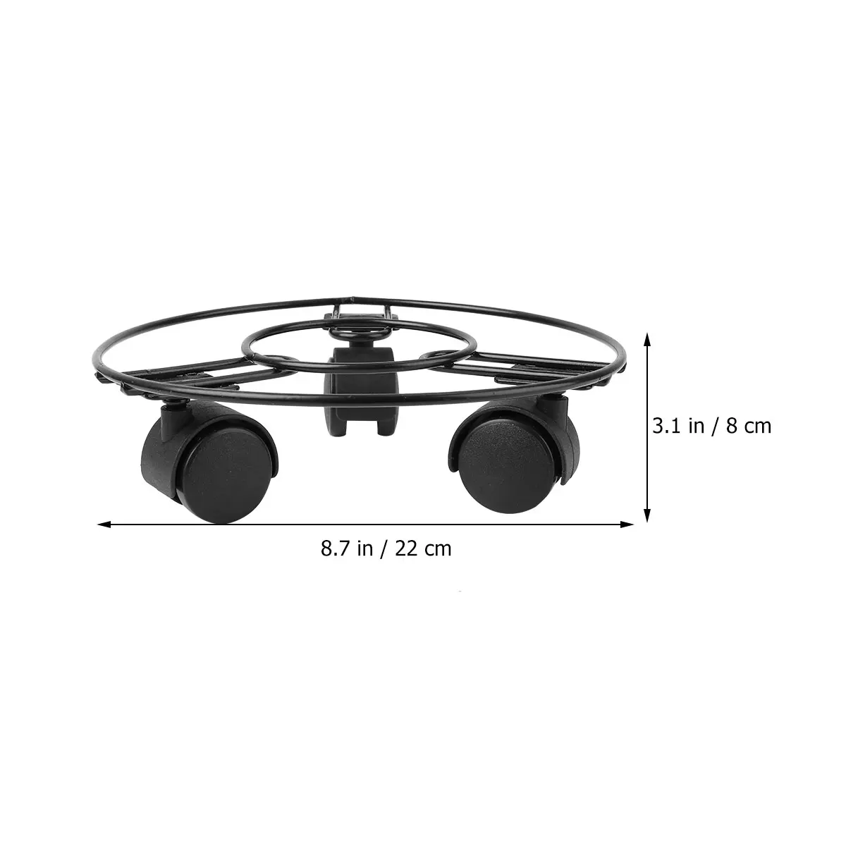 Iron Flower Pot Tray Stand Plants Movable Rack Metal Heavy Duty Rolling Planter Garden Balcony Home Plant Container Stand
Iron Flower Pot Tray Stand Plants Movable Rack Metal Heavy Duty Rolling Planter Garden Balcony Home Plant Container Stand