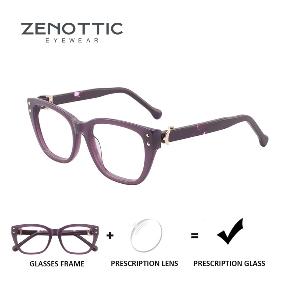 ZENOTTIC Handmade Acetate Prescription Glasses for Women Popular Butterfly Anti Blue Light Photochromic Optical Eyeglasses
ZENOTTIC Handmade Acetate Prescription Glasses for Women Popular Butterfly Anti Blue Light Photochromic Optical Eyeglasses