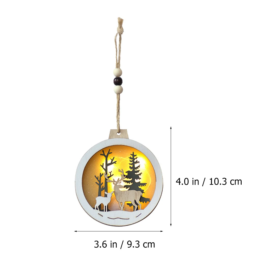4pcs Wooden Pendants Christmas Ornaments Flash Decorative Hanging DIY Home Store Christmas Hanging Decoration Hotel Restaurant
4pcs Wooden Pendants Christmas Ornaments Flash Decorative Hanging DIY Home Store Christmas Hanging Decoration Hotel Restaurant